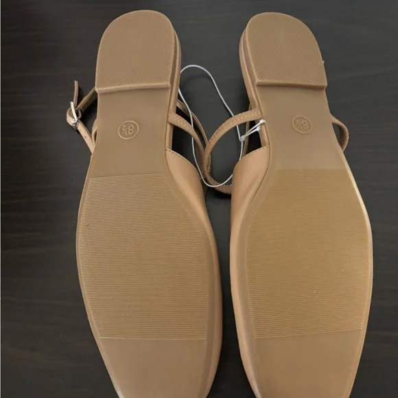Target Nude/Tan Slingback Ballet Flats - Picture 3 of 3